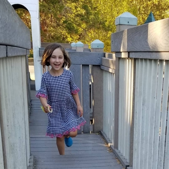 Sarah Jessica Parker Gap Gingham Dress 5T - Picture 8 of 8